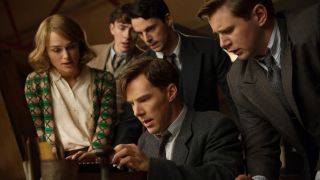 Still from the science biopic movie The Imitation Game (2014).